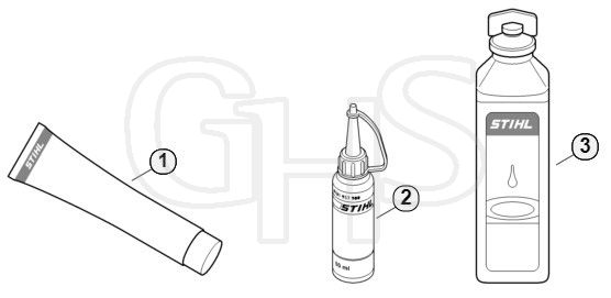 Genuine Stihl TS480i / R - Miscellaneous lubricants and greases