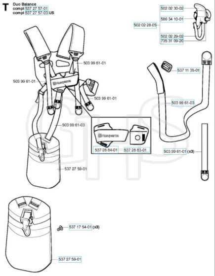 Husqvarna 240F - Harness