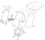 Genuine Stihl GHE355.0 / B - Funnel lower part