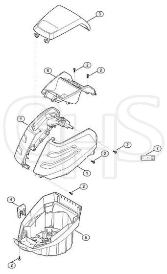 Genuine Stihl MVP850 / B - Housing