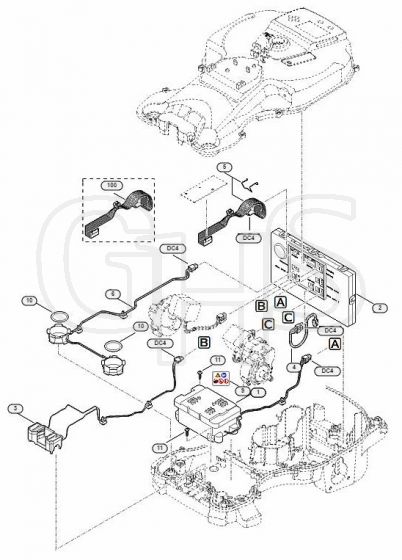 Genuine Stihl RMI422.1 / E - Electric equipment