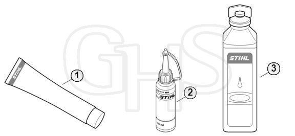 Genuine Stihl TS420 / V - Miscellaneous lubricants and greases