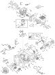 MC 846 - 2012-2015 - 204518003/M12 - Mountfield Chainsaw Engine Diagram