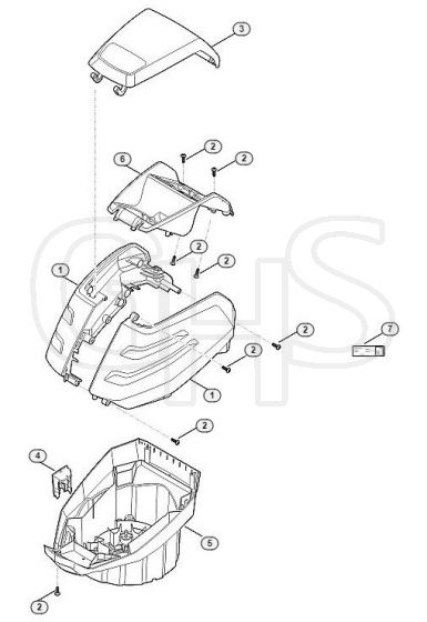 Genuine Stihl MVP600.0 / B - Housing