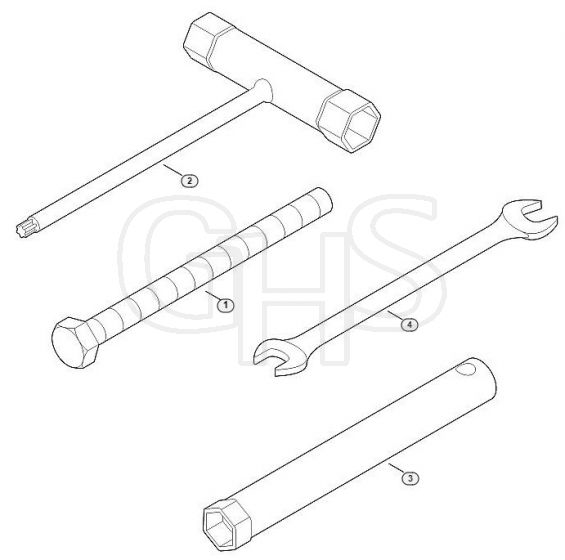 Genuine Stihl GH460.0 / G - Tools