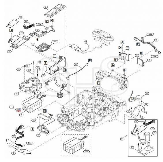 Genuine Stihl RMI632.1 PC / E - Electric equipment