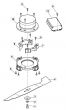 PRINCESS 38 Li Kit - 2021-2022 - 294386263/M21 - Mountfield Rotary Mower Blade Diagram