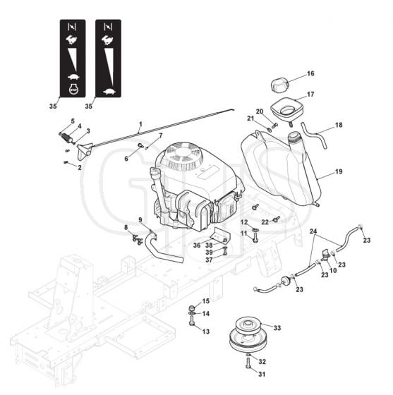 Engine Group - TTK550LWM - 2T0050486/SF