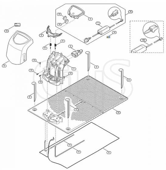 Genuine Stihl RMI422.0 PC / F - Docking station