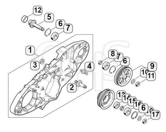 Genuine Stihl TS440 / K - Connector