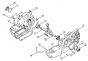 Genuine Stihl TS360 / A - Crankcase