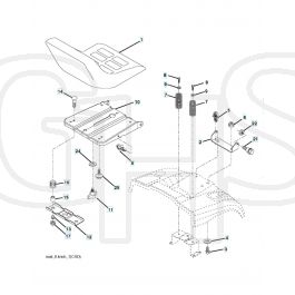 Husqvarna Cth T Seat Ghs