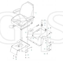 Husqvarna Ez T Seat Ghs