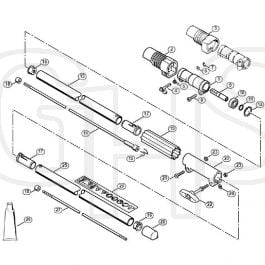 Genuine Stihl FR85 T / T - Drive tube assembly FR 85 T | GHS