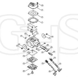 Genuine Stihl GS461 / K - Carburetor HD-50 | GHS