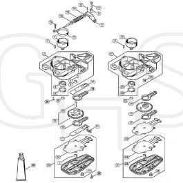 Genuine Stihl HS75 / G - Gear Housing | GHS