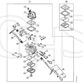 Genuine Stihl MS171 / K – Carburetor C1Q-S217 | GHS