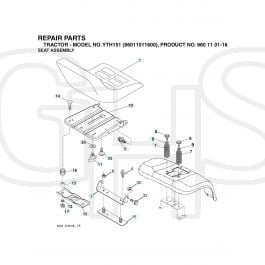 Husqvarna Yth Seat Ghs