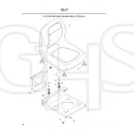 Husqvarna Z Seat Ghs