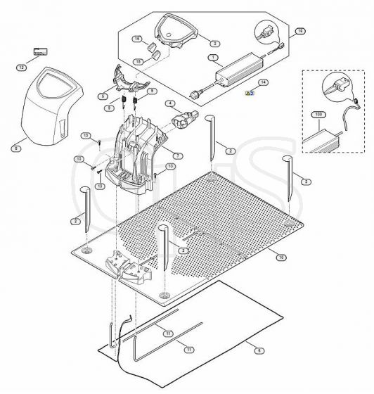 Genuine Stihl RMI632.0 / F - Docking station