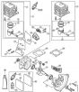 Genuine Stihl HT70 K / A - Crankcase, Cylinder