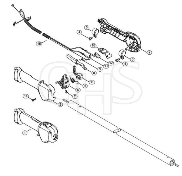 Genuine Stihl HT103 / G - Handle