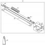 Genuine Stihl KM111 R / J - Drive tube extension 0.5 m HL-KM 0°, HL-KM 135°, HT-KM, SP-KM