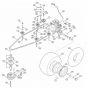 Genuine Stihl RT5097.0 Z / I - Gearbox, rear wheel, blade clutch