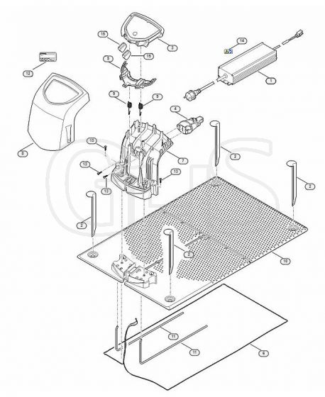 Genuine Stihl RMI632.1 C / F - Docking station