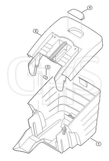 Genuine Stihl RMA339 C / F - Grass catcher bag