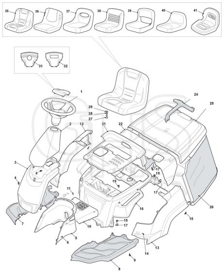 Body - TTK550LWM - 2T0050486/SF