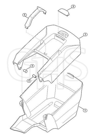 Genuine Stihl RMA235 / F - Grass catcher bag