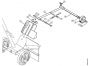 Genuine Stihl TS350 / O - Cutquik cart, Guide wheel kit