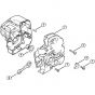 Genuine Stihl 010 AV / B - Crankcase (35.85), (25.84)