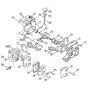 Genuine Stihl 020 1114 / A - Crankcase, Cylinder