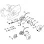 Genuine Stihl 024 / C - Oil pump