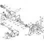 Genuine Stihl 026 / A - Crankcase