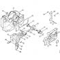 Genuine Stihl 032 AV / A - Crankcase, Cylinder