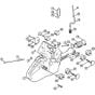 Genuine Stihl 084 / J - Tank housing, AV-System