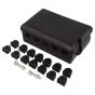 10 Way Junction Box - Spade terminals for 12V & 24V Trailers