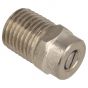 High Pressure Spray Nozzle (40 Degrees, Size 025 NPT) - 1/4" BSP - ONLY 1 LEFT