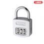 ABUS 160/50 50mm Steel Case Die Cast Body Combination Padlock (3-Digit) Carded - 32076