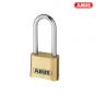 ABUS 180IB/50HB63 50mm Brass Body Combination Padlock Long Shackle (4-Digit) Carded - 32075