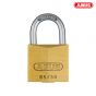 ABUS 65/35 35mm Brass Padlock Carded - 9851