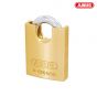 ABUS 65/50CS 50mm Brass Padlock Closed Shackle Carded - 35830