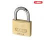 ABUS 65IB/50 50mm Brass Padlock Stainless Steel Shackle Carded - 28936