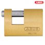 ABUS 82/70 70mm Monoblock Brass Shutter Padlock Keyed 8514 - 11577