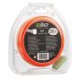 Genuine EGO 15M 2.4mm Low-Noise Twist Line [Orange/Green] - AL2415T