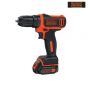 Black & Decker BDCDD12 Ultra Compact Drill Driver 10.8 Volt 1 x 1.5Ah Li-Ion - BDCDD12-GB