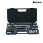 BlueSpot Socket Set of 52 Metric & AF 1/4